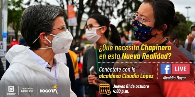 Cuéntele a la alcaldesa de Bogotá que necesita la localidad de Chapinero