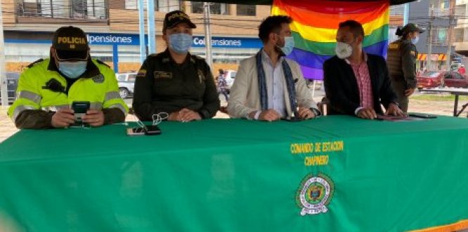 Lanzamos el primer frente de seguridad en Bogotá con enfoque diverso