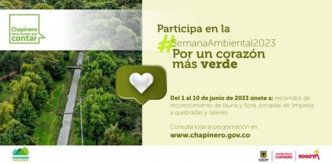 Participa en la Semana Ambiental 2023 de Chapinero