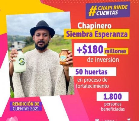 Chapinero siembra esperanza