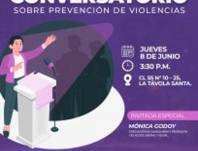 Conversatorio sobre prevención de violencias